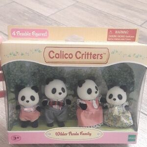 Wilder Panda Family Toy Set